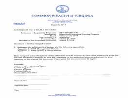 IDSP Management Manual IDSPIDSP Integrated Directional Signing Program