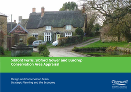 Sibford Ferris, Sibford Gower and Burdrop Conservation Area Appraisal