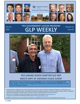 GLP WEEKLY Issue 22