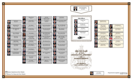 SEATING PLAN of the LEGISLATIVE ASSEMBLY of SASKATCHEWAN