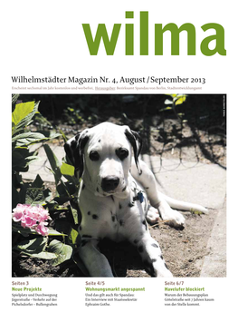 Wilhelmstädter Magazin Nr. 4, August / September