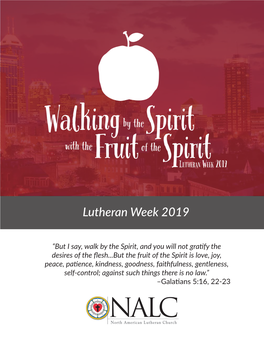 Lutheran Week 2019