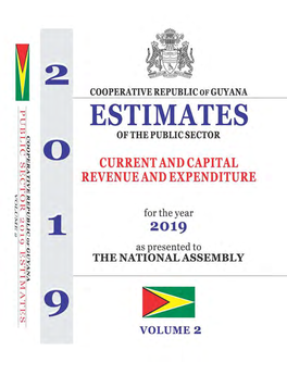 Budget Estimates 2019 Volume 2