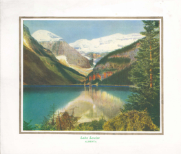 Lake Louise ALBERTA DINNER