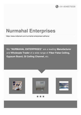 Nurmahal Enterprises