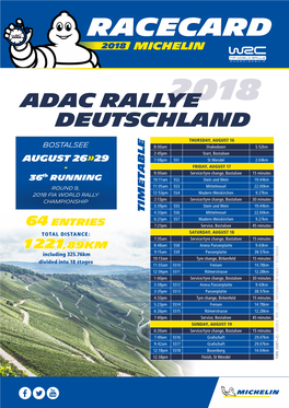 ADAC Rallye Deutschland Sees Us Switch from Four Straight Gravel Rounds to Asphalt