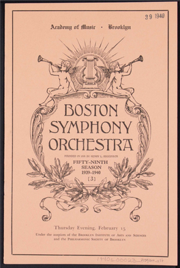 Boston Symphony Orchestra