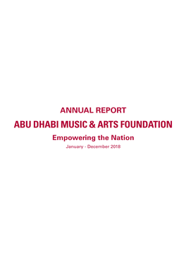 Abu Dhabi Music & Arts Foundation
