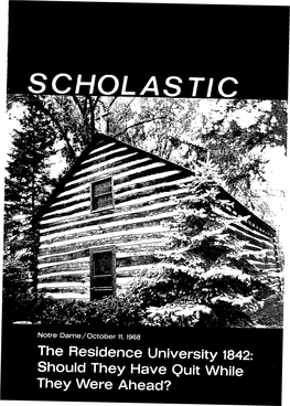 Notre Dame Scholastic, Vol. 110, No. 04