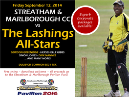 Streatham & Marlborough Cc