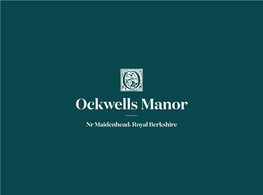 Ockwells Manor