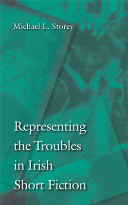 Representing the Troubles in Irish Short Fiction