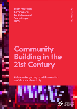 Community Building in the 21St Century