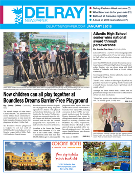 Now Children Can All Play Together at Boundless Dreams Barrier-Free