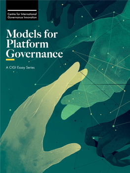 Models for Platform Governance