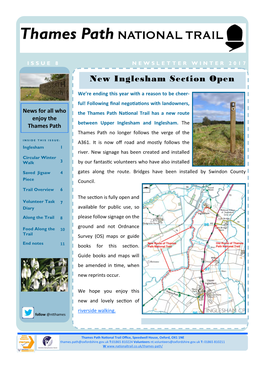 New Inglesham Section Open