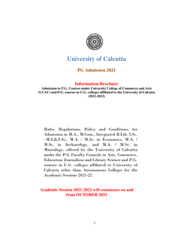 University of Calcutta