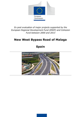 Case Study: New West Bypass Road of Malaga Spain