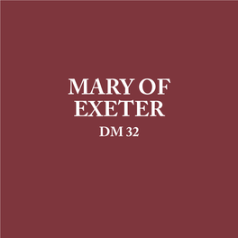 Mary of Exeter Dm 32 Pdsa Dickin Medal Mary of Exeter Dm 32