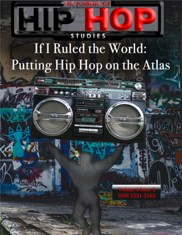 1 Journal of Hip Hop Studies, Vol
