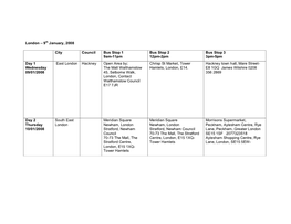 Bus Latest Timetable