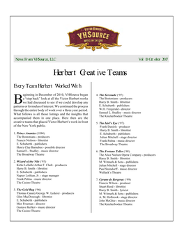 Herbert Creative Teams