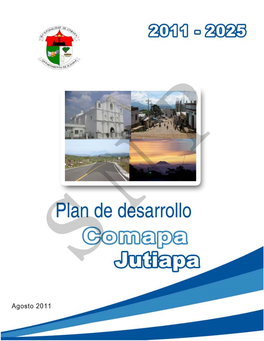 Plan De Desarrollo Municipal PDM Del Municipio De Comapa, Jutiapa