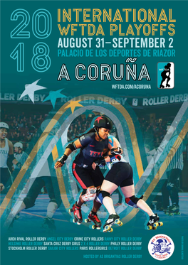 2018 International WFTDA Playoffs: a Coruña Program