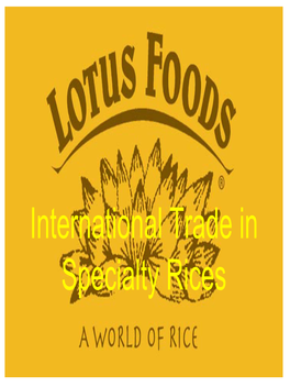 About Lotus Foods