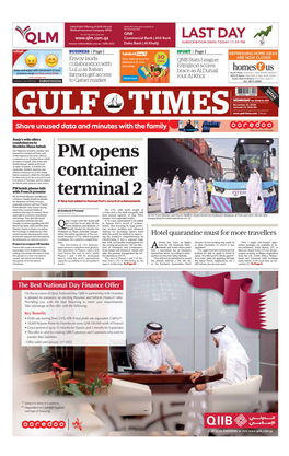 PM Opens Container Terminal 2