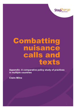Combatting Nuisance Calls and Texts