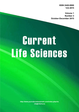 Current Life Sciences