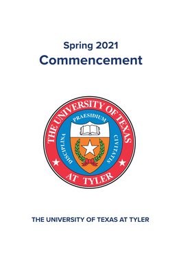 Spring 2021 Commencement