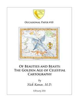 The Golden Age of Celestial Cartography