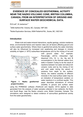 Geothermal Exploration