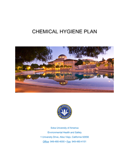 Chemical Hygiene Plan