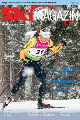 Nordische Ski WM Oberstdorf IBU Cup Biathlon & Interview Justus Strelow
