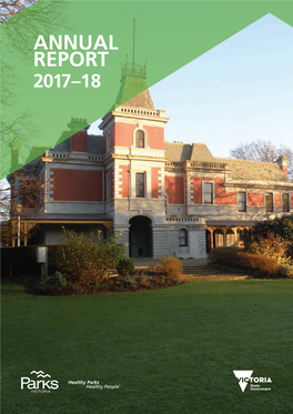 Parks Victoria Annual Report 2017 18