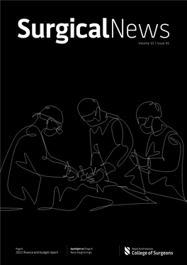 Surgical News | Volume 22 | Issue 01 3