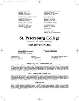 SPC 2006-2007 Catalog