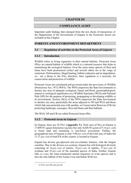 Chapter Iii Compliance Audit Forests and Environment