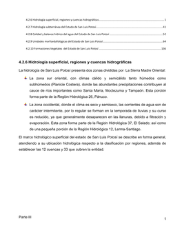 Caracterísación Del Estado De San Luis Potosí