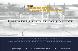 Capabilities Statement