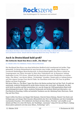 Die Britische Band Don Broco Stellt „The Blues“ Vor