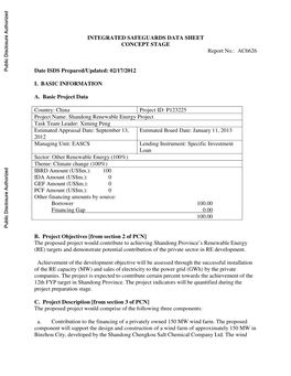 World Bank Document