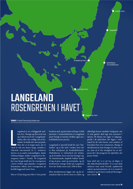 LANGELAND ROSENGRENEN I HAVET Bagenkop Havn