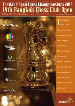 The Thailand Chess Association (TCA) and a Growing