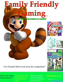 Can Tanooki Mario Swat Away the Competition?