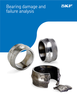 Bearing Damage and Failure Analysis Contents