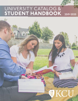 Academic Catalog & Student Handbook 2019-2020